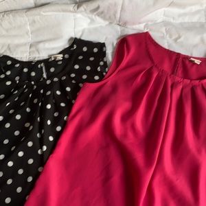 Set of two Merona blouses